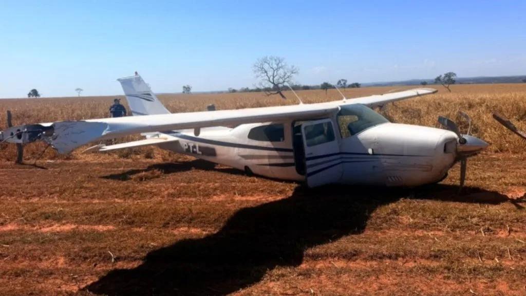 Aeronave clandestina da Bolívia é interceptada pela FAB em Mato Grosso do Sul