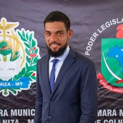 Wesley Nunes Mendes, conhecido como "Barbicha", é vereador no município de Colniza. - Foto: Câmara Municipal de Colniza