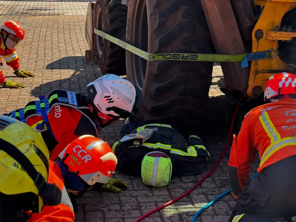 Treinamento capacita socorristas para salvamento veicular em Campo Grande