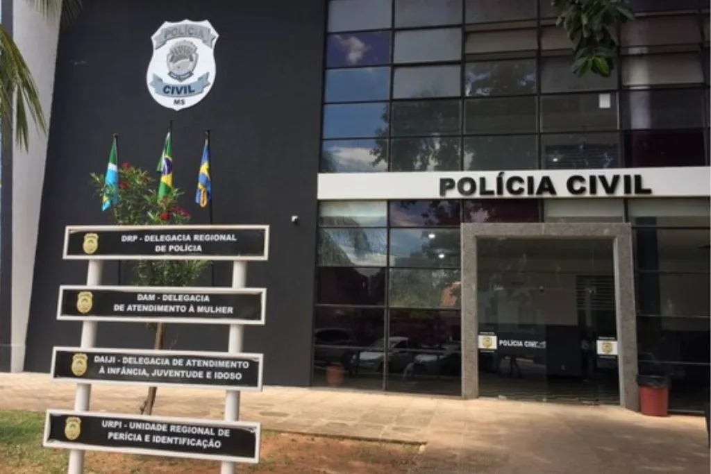 Delegacia de polícia de Corumbá investiga feminicídio operação