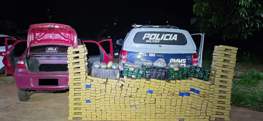 Jovem é preso com mais de 608 kg de drogas em Deodápolis