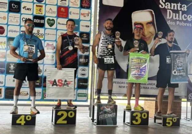 Atletas de Água Clara brilham na 1ª Corrida Santa Dulce em Três Lagoas