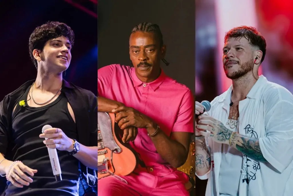 Atrações do FIB 2026, Seu Jorge, Leo Foguete e Ferrugem - Agendão