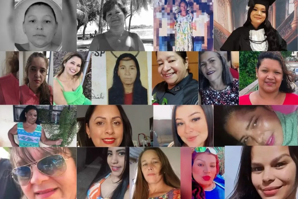 20 das 24 vítimas de feminicídio em MS em 2026 (Foto: rede social/reprodução)
