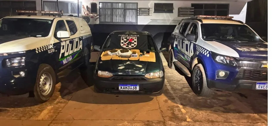 Dupla do Comando Vermelho é presa em Bandeirantes com veículo adulterado