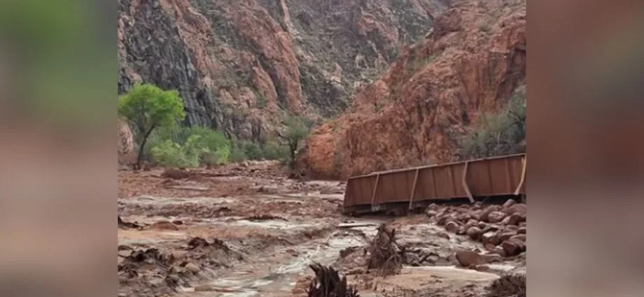 Enchente no Grand Canyon resulta em um morto e 15 desaparecidos
