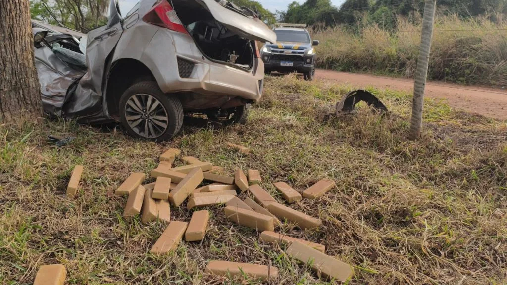 Motorista de Ponta Porã morre em acidente durante fuga na BR-158