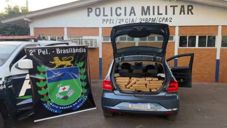 Traficantes são presos com mais de 326 kg de drogas em Brasilândia