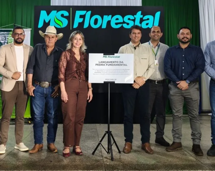 MS Florestal inicia construção de oficina automotiva em Água Clara, prevendo 220 empregos