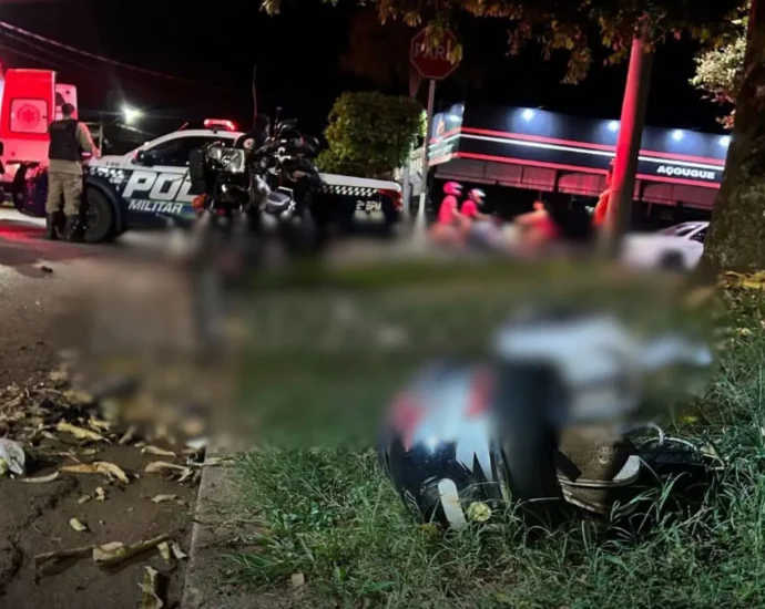 Jovem morre em acidente de moto em Três Lagoas