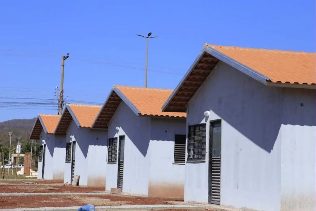 Unidades da Minha Casa, Minha Vida, em Corumbá. (Foto: Ayrton Benites/PMC)