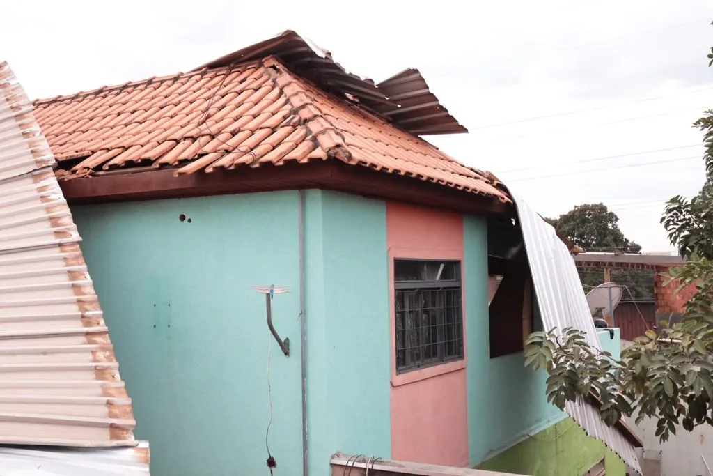 Vendaval provoca danos de R$ 60 mil em Campo Grande