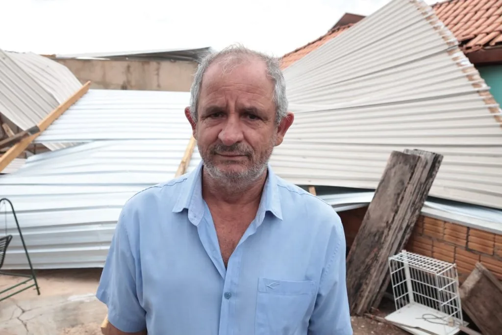 Vendaval provoca danos de R$ 60 mil em Campo Grande
