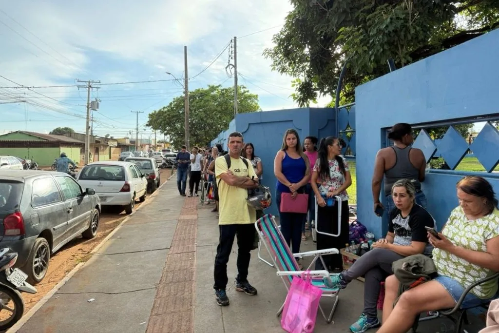 Candidatos ao Primt no Jardim Canguru. (Foto: Giovanna Dauzacker)
