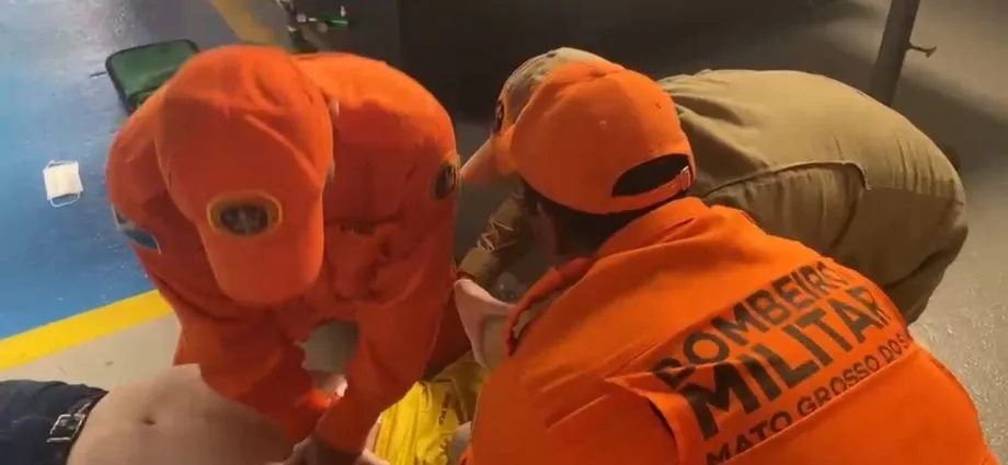 Bombeiros realizam ação rápida e salvam homem em parada cardiorrespiratória