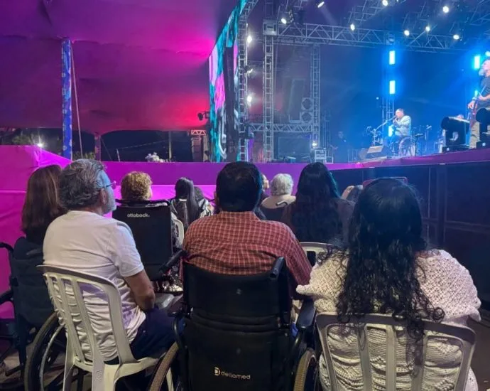 Cadastro para espaço acessível na 36ª Festa do Folclore em Três Lagoas