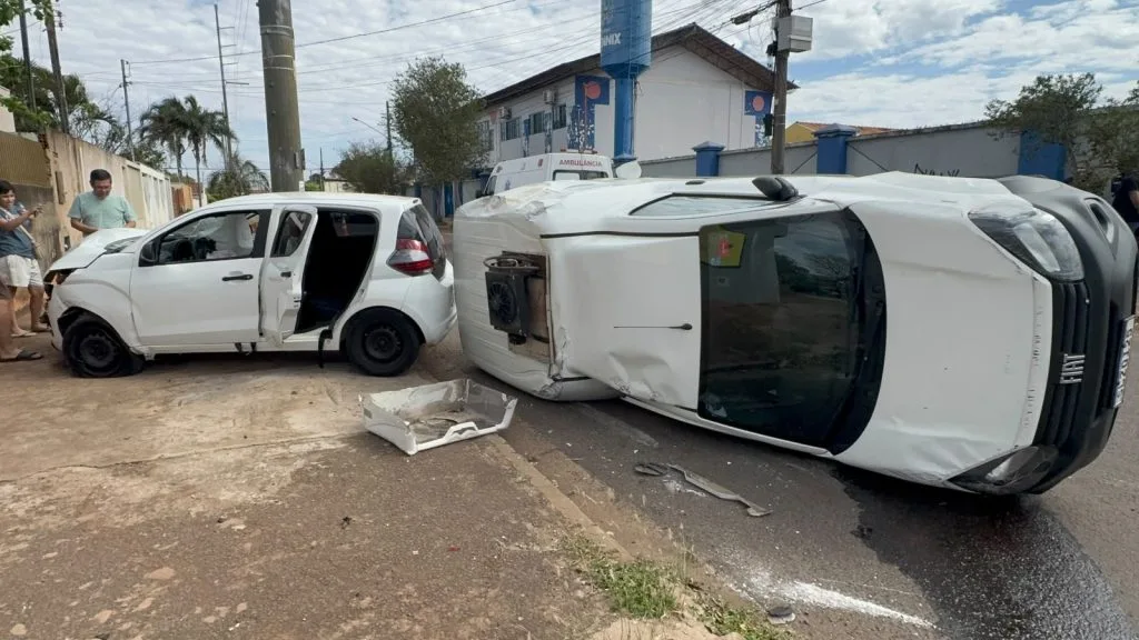 Acidente em Campo Grande deixa duas crianças feridas na Vila Nasser
