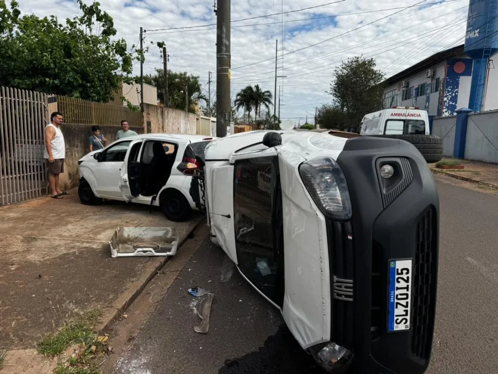 Acidente em Campo Grande deixa duas crianças feridas na Vila Nasser