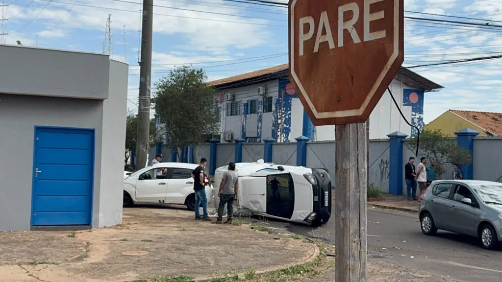 Acidente em Campo Grande deixa duas crianças feridas na Vila Nasser