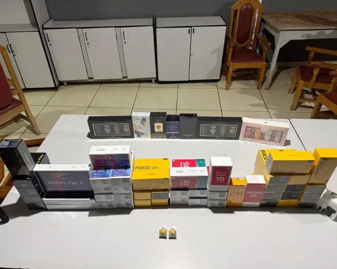 Homem é preso com carga de R$ 40 mil em produtos em Campo Grande