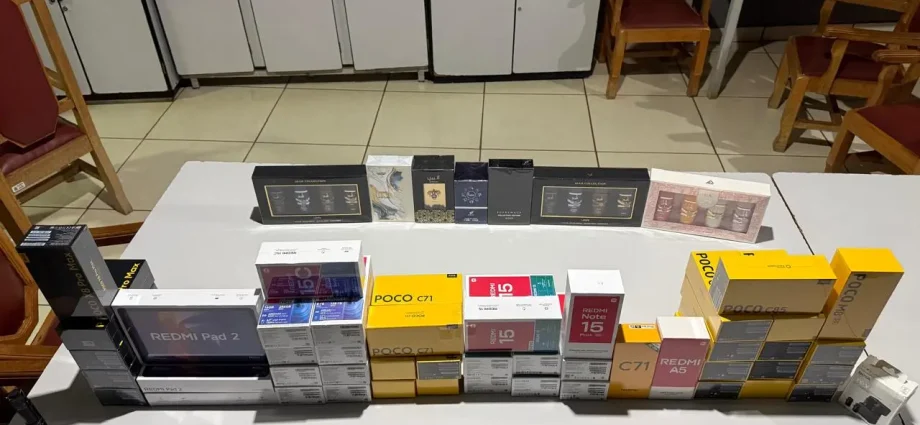 Homem é preso com carga de R$ 40 mil em produtos em Campo Grande