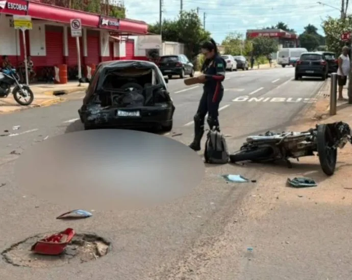 Família de motociclista morto em acidente com motorista bêbado realiza rifa em Campo Grande