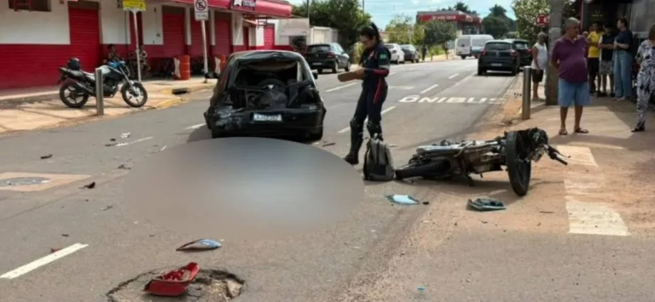 Família de motociclista morto em acidente com motorista bêbado realiza rifa em Campo Grande