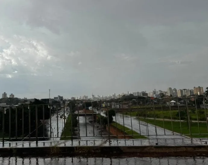 Ciclone-Bomba traz temporais e granizo em Mato Grosso do Sul