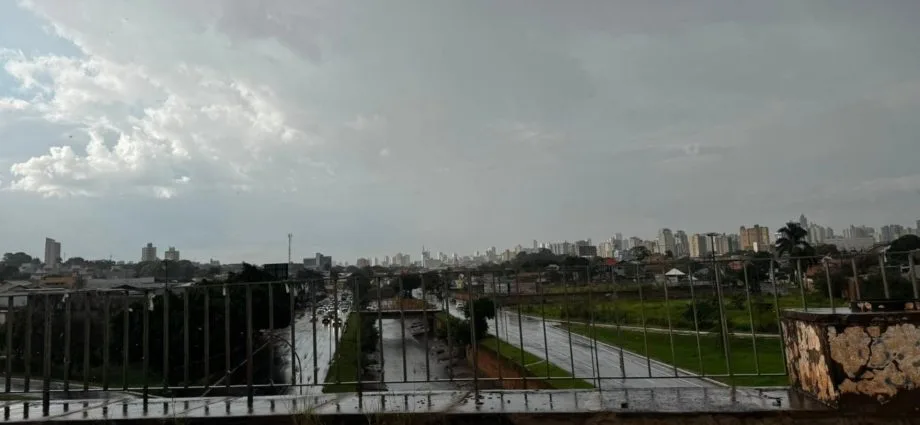Ciclone-Bomba traz temporais e granizo em Mato Grosso do Sul