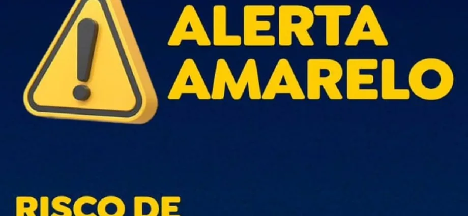 Defesa Civil emite alerta amarelo para Campo Grande