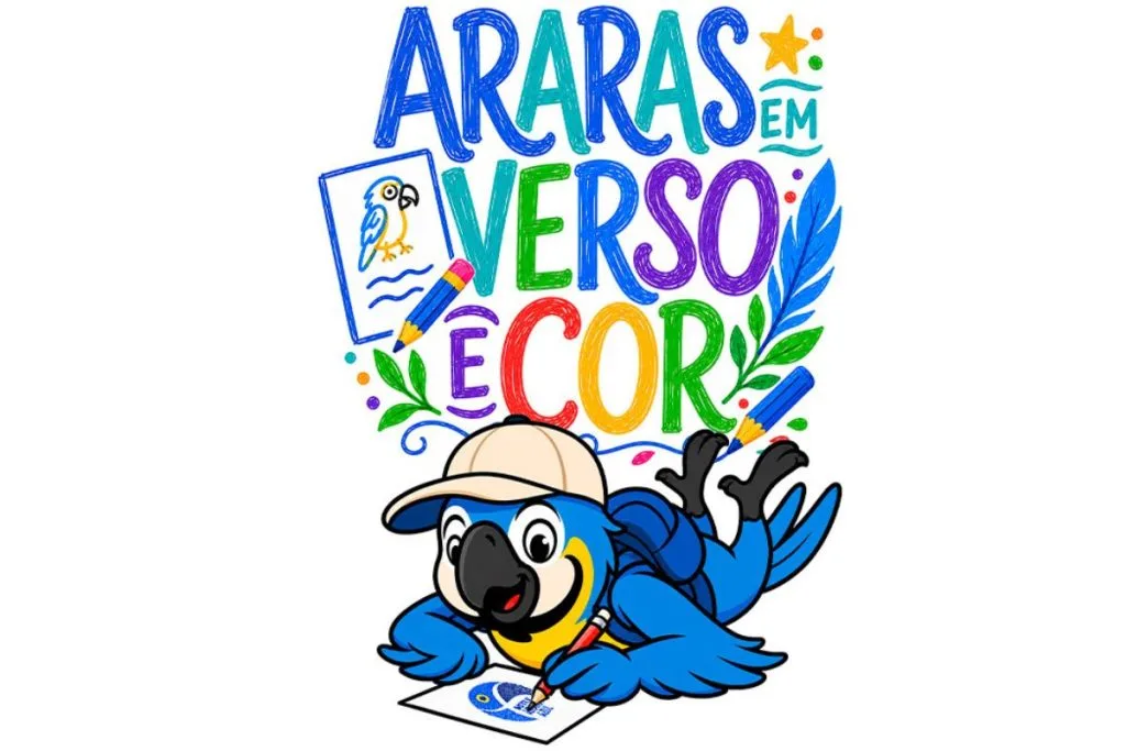 Iniciativa do Instituto Arara Azul busca estimular a criatividade e reforçar a importância da preservação das espécies. (Foto: Divulgação)