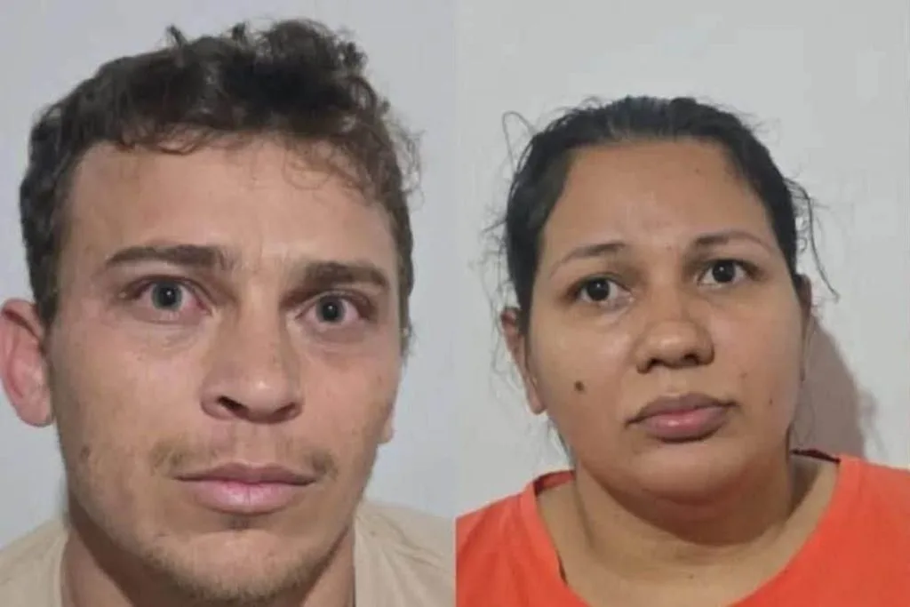 Bebê Ayla foi encontrada no imóvel, onde estava com um casal de brasileiros; os dois foram presos. (Foto: Reprodução/Polícia do Paraguai)