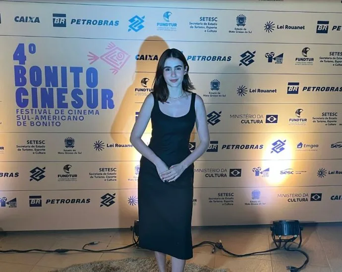 Valentina Herszage e Paulo Betti celebram cinema e turismo em Bonito
