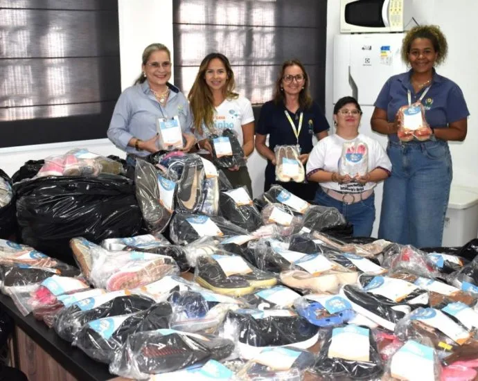 Campanha arrecada calçados para crianças e famílias em Campo Grande