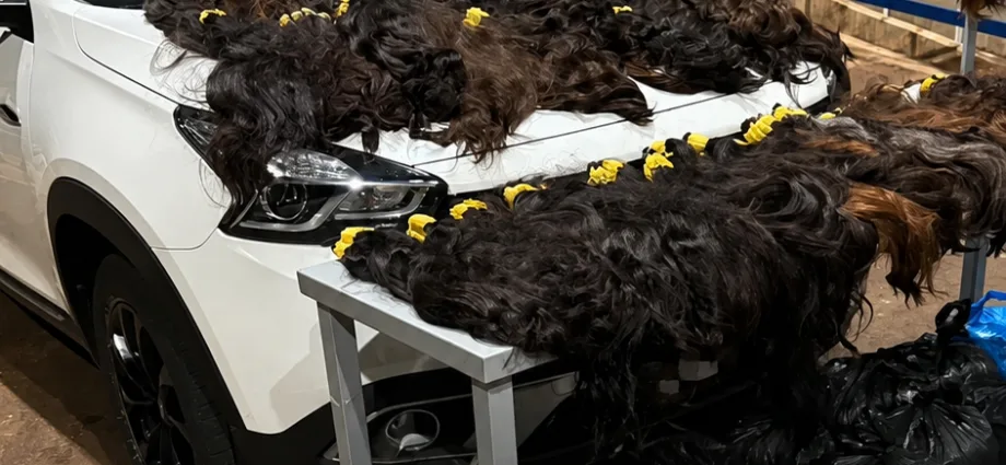 Receita Federal apreende 148 kg de cabelo humano em fiscalização no Paraná