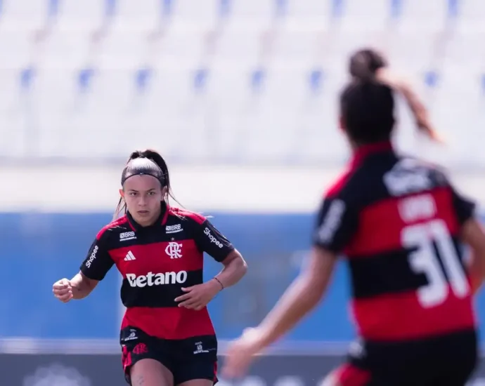 Flamengo enfrenta Atlético-MG na 17ª rodada do Brasileirão Feminino em Rio de Janeiro