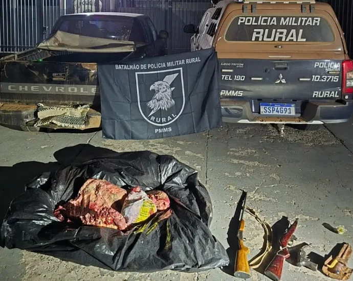 Furto de gado em fazenda de ex-prefeito resulta em prisão em Anastácio