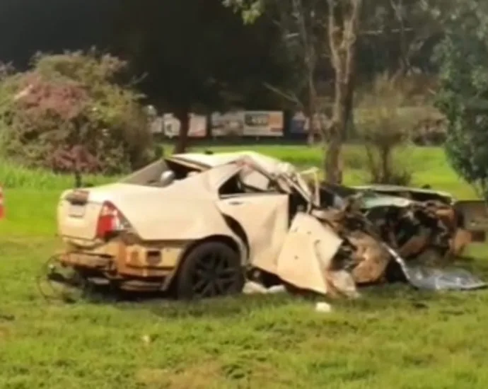 Motorista morre em acidente na rotatória de Dourados