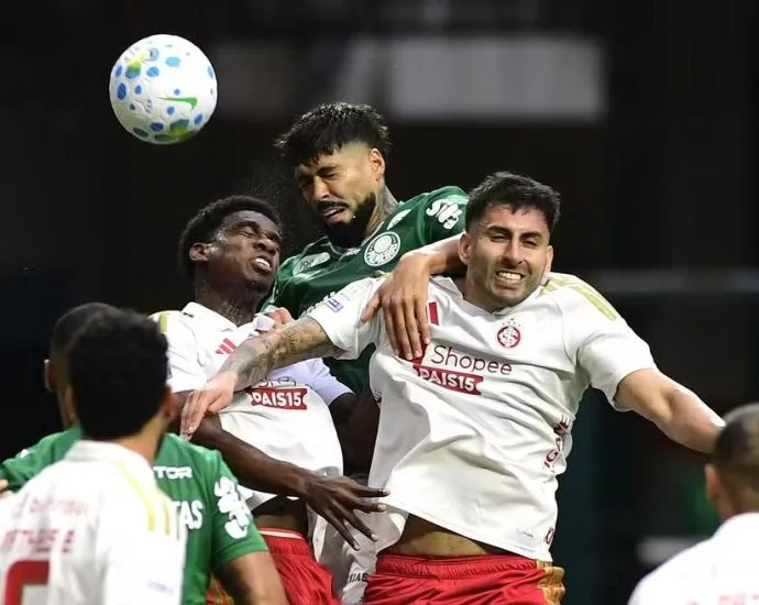 Palmeiras empata sem gols com o Internacional no Nubank Park