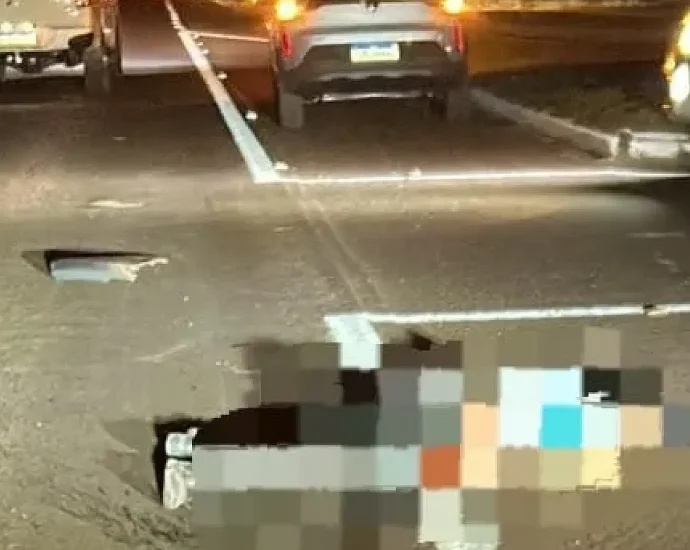 Mulher morre atropelada por carreta em Ponta Porã; marido se apresenta e é preso