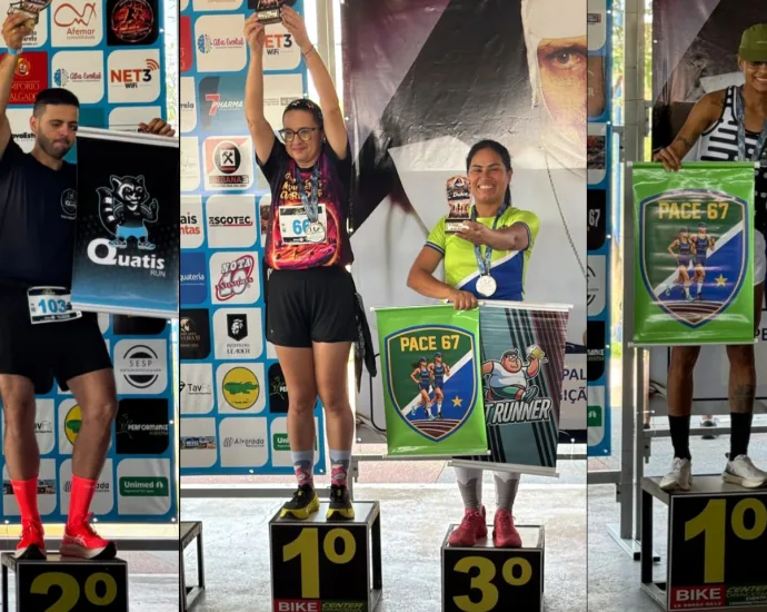 Atletas de Água Clara brilham na 1ª Corrida Santa Dulce em Três Lagoas
