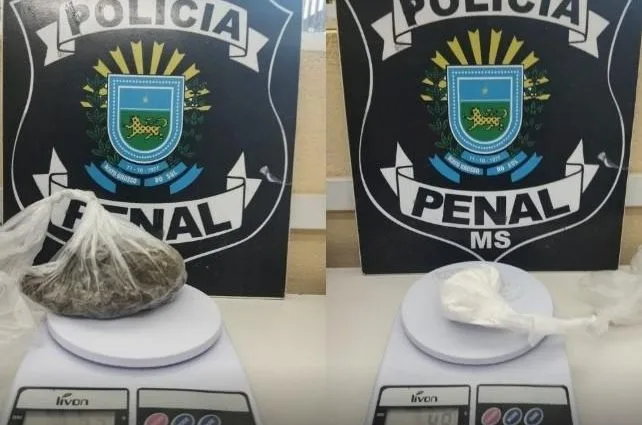 Mulher é presa com drogas na Penitenciária de Três Lagoas