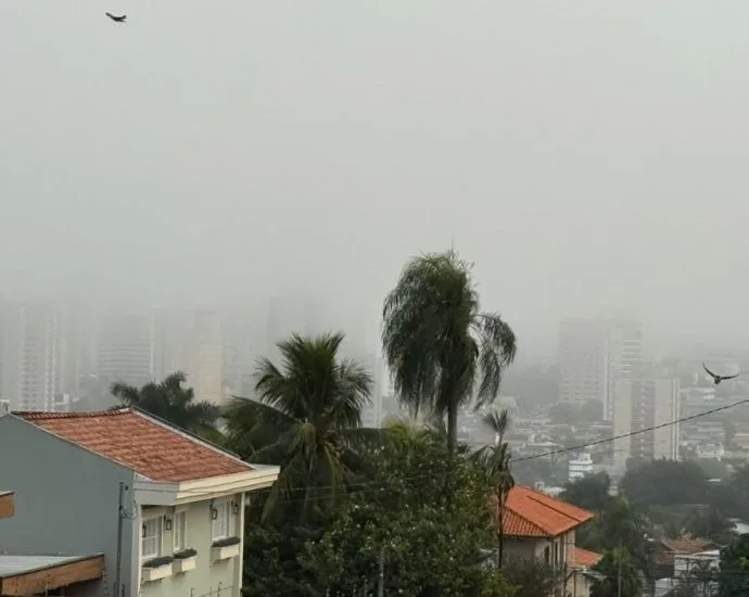 Temperaturas caem e chuva atinge MS nesta sexta-feira