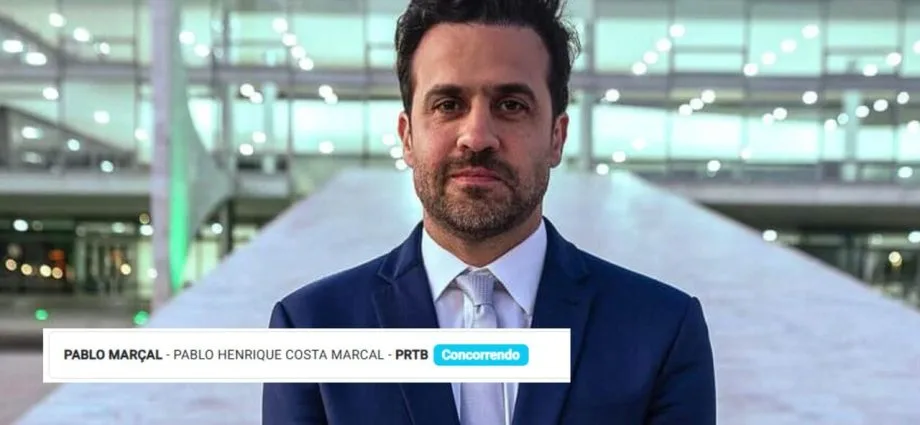 Pablo Marçal é registrado candidato à Presidência pelo PRTB