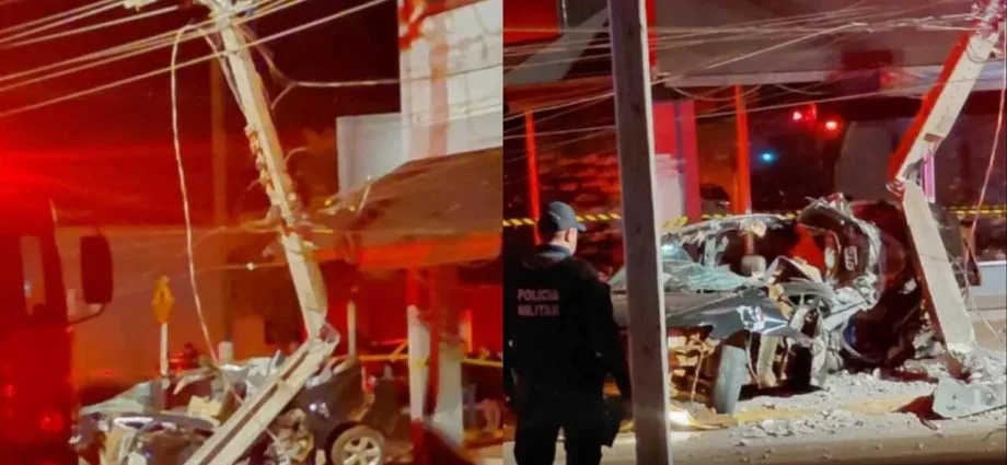 Jovem de 23 anos morre após colisão em poste em Amambai