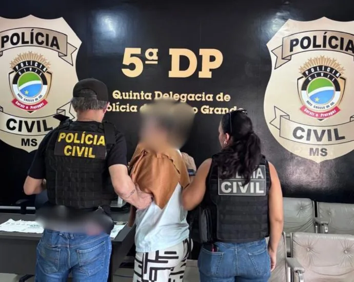 Mulher é presa em Campo Grande 14 anos após homicídio motivado por herança