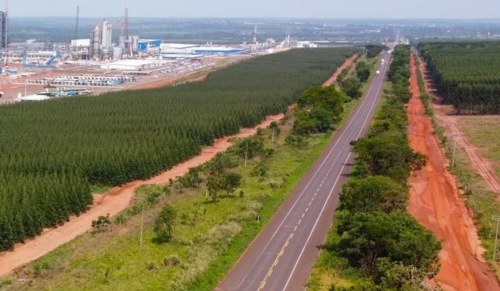 Obras afetam tráfego em rodovias da Rota da Celulose em MS