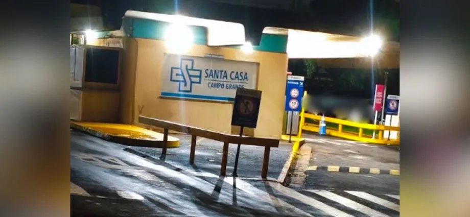 Homem é baleado e chega desacordado à Santa Casa em Campo Grande