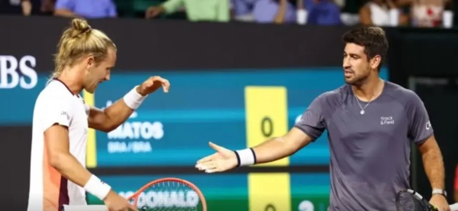 Rafael Matos e Orlando Luz avançam para semifinais do ATP de Cincinnati