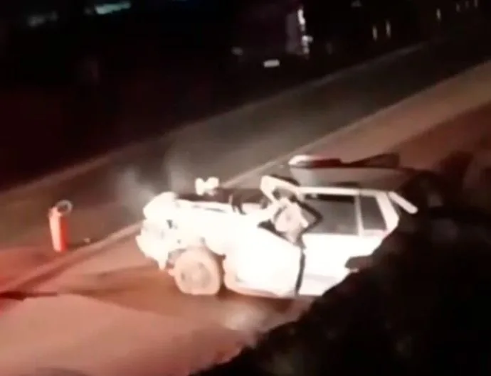 Acidente grave na BR-163 em Rio Verde deixa quatro feridos